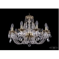 Подвесная люстра Bohemia Crystal Gold 1606/10/240/GB