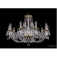 Подвесная люстра Bohemia Crystal Gold 1606/10/300/GB