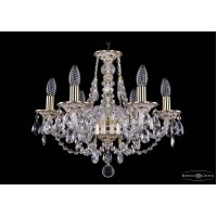 Подвесная люстра хрустальная Bohemia Crystal 1606/6/160/GW