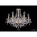 Подвесная люстра хрустальная Bohemia Crystal 1606/6/160/GW