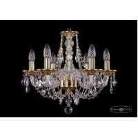 Подвесная люстра хрустальная Bohemia Crystal 1606/6/160/G