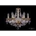 Подвесная люстра хрустальная Bohemia Crystal 1606/6/160/G