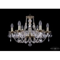 Подвесная люстра Bohemia Crystal Gold 1606/6/195/GB