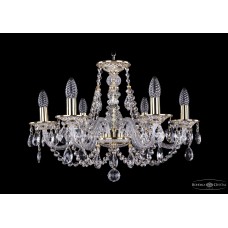 Подвесная люстра Bohemia Crystal Gold 1606/6/195/GW