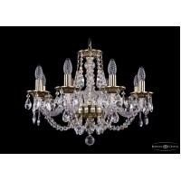 Подвесная люстра хрустальная Bohemia Crystal 1606/8/195/GB