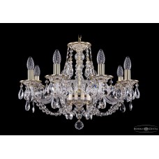 Подвесная люстра Bohemia Crystal Gold 1606/8/195/GW