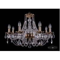Подвесная люстра хрустальная Bohemia Crystal 1606/8/240/FP