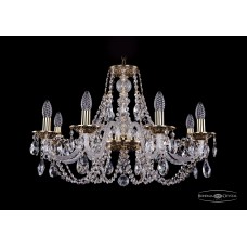 Подвесная люстра Bohemia Crystal Gold 1606/8/240/GB