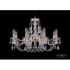 Подвесная люстра Bohemia Crystal Gold 1606/8/240/GW