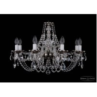 Подвесная люстра хрустальная Bohemia Crystal 1606/8/240/NB