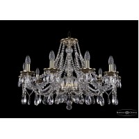 Подвесная люстра Bohemia Crystal Gold 1613/10/300/GB
