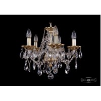 Подвесная люстра хрустальная Bohemia Crystal 1613/5/141/G Подвесная люстра хрустальная Bohemia Crystal 1613/5/141/G