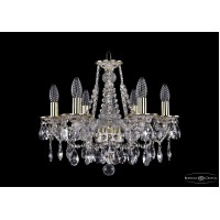 Подвесная люстра Bohemia Crystal Gold 1613/6/165/GW Подвесная люстра Bohemia Crystal Gold 1613/6/165/GW