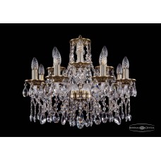 Подвесная люстра хрустальная Bohemia Crystal 1613/8+4/200/GB