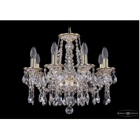 Подвесная люстра Bohemia Crystal Gold 1613/8/165/GW Подвесная люстра Bohemia Crystal Gold 1613/8/165/GW