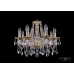 Подвесная люстра хрустальная Bohemia Crystal 1613/8/165/G