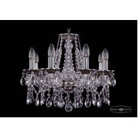 Подвесная люстра хрустальная Bohemia Crystal 1613/8/165/NB Подвесная люстра хрустальная Bohemia Crystal 1613/8/165/NB