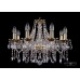 Подвесная люстра хрустальная Bohemia Crystal 1613/8/200/GB