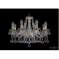 Подвесная люстра Bohemia Crystal Gold 1613/8/200/GW/Balls Подвесная люстра Bohemia Crystal Gold 1613/8/200/GW/Balls