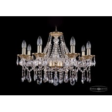 Подвесная люстра хрустальная Bohemia Crystal 1613/8/220/G