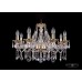 Подвесная люстра хрустальная Bohemia Crystal 1613/8/220/G