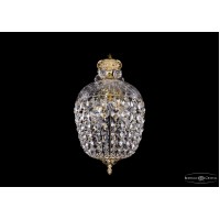 Подвесная люстра Bohemia Crystal Gold 1677/25/G/Balls
