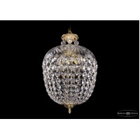 Подвесная люстра Bohemia Crystal Gold 1677/35/G/Balls