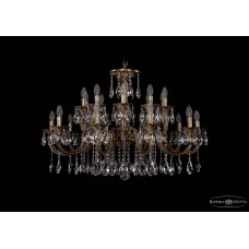 Люстра подвесная Bohemia Crystal 1702/10+10/300+150/A/FP