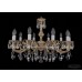 Подвесная люстра хрустальная Bohemia Crystal 1702/10/250/A/GW