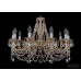 Подвесная люстра хрустальная Bohemia Crystal 1702/10/250/C/GW Подвесная люстра хрустальная Bohemia Crystal 1702/10/250/C/GW
