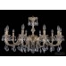 Подвесная люстра хрустальная Bohemia Crystal 1702/10/300/A/GW