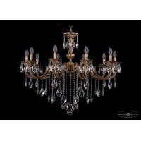 Люстра подвесная Bohemia Crystal 1702/10/300/B/FP