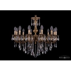 Подвесная люстра Bohemia Crystal 1702/12/250/B/FP