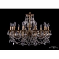 Подвесная люстра Bohemia Crystal 1702/12/250/C/FP