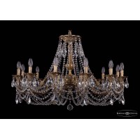 Люстра подвесная Bohemia Crystal 1702/12/300/C/FP