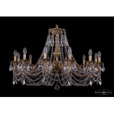 Люстра подвесная Bohemia Crystal 1702/12/300/C/FP