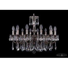 Подвесная люстра Bohemia Crystal 1702/14/250/A/NB