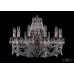 Подвесная люстра Bohemia Crystal 1702/14/250/C/NB