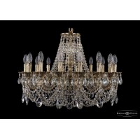 Подвесная люстра Bohemia Crystal 1702/16/250/C/GB