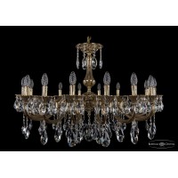 Люстра подвесная Bohemia Crystal 1702/16/300/A/GB