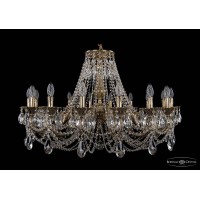 Люстра подвесная Bohemia Crystal 1702/16/300/C/GB