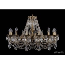 Люстра подвесная Bohemia Crystal 1702/16/300/C/GB