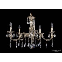 Люстра подвесная Bohemia Crystal 1702/5/250/A/GW