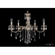 Люстра подвесная Bohemia Crystal 1702/5/250/B/GW