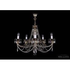 Подвесная люстра хрустальная Bohemia Crystal 1702/5/250/C/GB