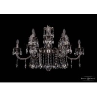 Люстра подвесная Bohemia Crystal 1702/6+6/300+150/A/NB