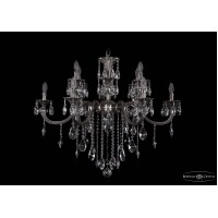 Люстра подвесная Bohemia Crystal 1702/6+6/300+150/B/NB