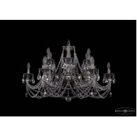 Люстра подвесная Bohemia Crystal 1702/6+6/300+150/C/NB