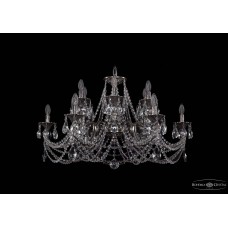 Люстра подвесная Bohemia Crystal 1702/6+6/300+150/C/NB