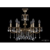 Люстра подвесная Bohemia Crystal 1702 1702/6/210/A/GB